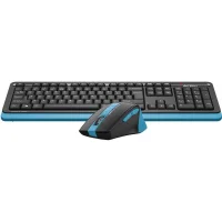 Комплект клавиатура + мышь A4Tech Fstyler FG1035 (черный/синий) фото 3